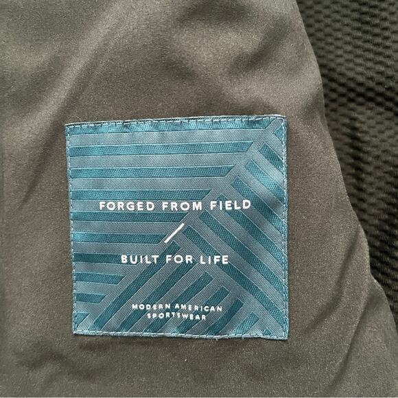 UA Sportswear Weekender black wool blend knit shearling blazer jacket size Small - Picture 14 of 15